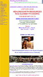 Mobile Screenshot of healingearthresources.com